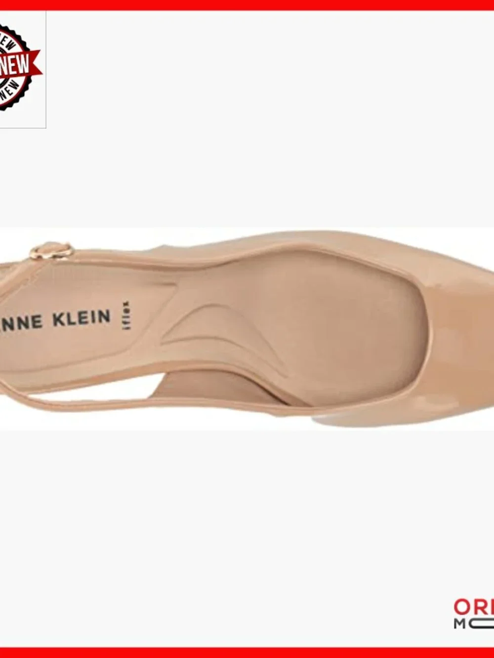 Slingback Heels with Cushioned Footbed, Flexible Sole, Pointed Toe